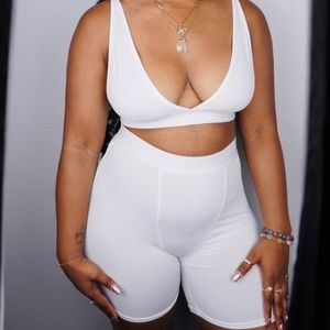 Ribbed Bralette & Brief Set